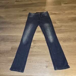 PD&C Navy Blue Straight Leg Jeans 30x34